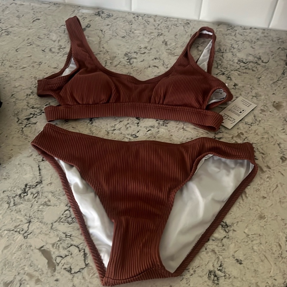 Cupshe brown bikini